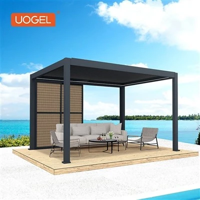 المونيم Slatted Gazebo